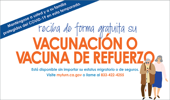 <span class='aging-title'>Get Your Free Vaccination or Booster Shot</span> <span class='language-available'>Spanish version</span>